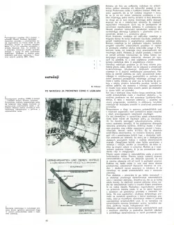 Marjan Vrhovec; Vladko Blažič, Vilibald Premzl, Edvard Ravnikar, Bogdan Špindler - Natečaj za prometno cono v Ljubljani